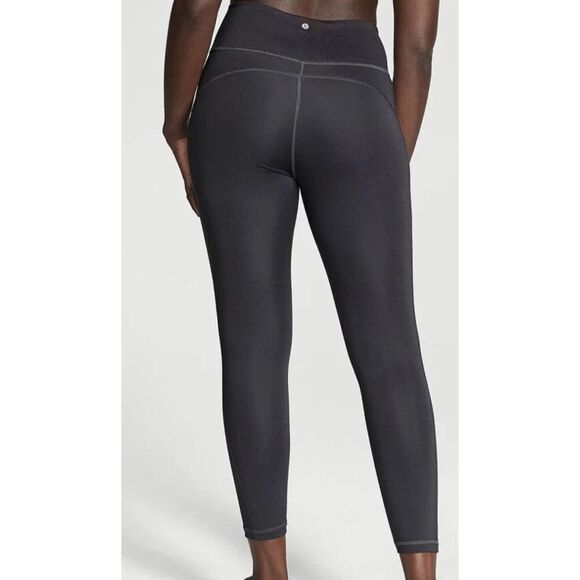 Victoria's Secret 11222522 Women Sz M Black Essential High-Rise Lace-Up Leggings - Picture 11 of 11